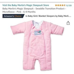 Baby Merlin magic sleep suit (2nd)